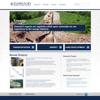 Dawood Engineering - Website Design