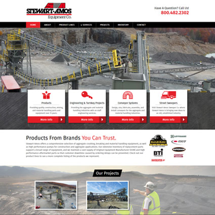 Stewart-Amos - Website Design