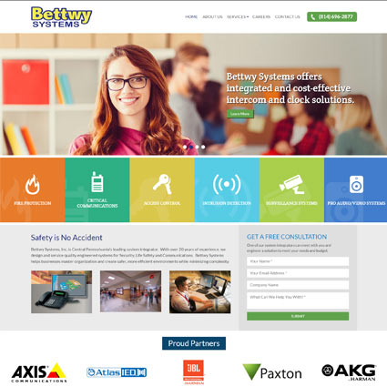 Bettwy Website - Small Business Website Design