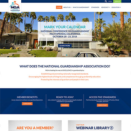 NGA Website Redesign